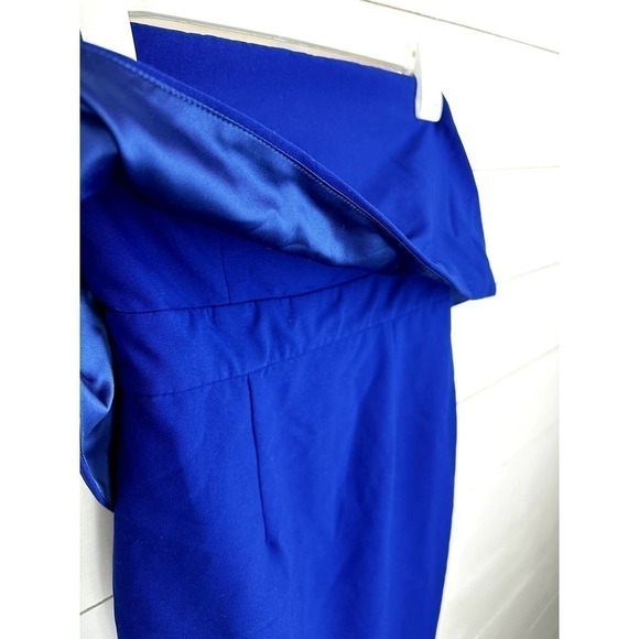 Gently Worn Jay Godfrey Cobalt Viola Dress size 0 - Picture 2 of 10